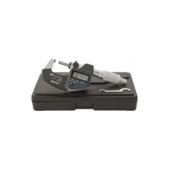 Electronic Outside Micrometer: 0.00 mm to 1", Solid Carbide Face, IP65