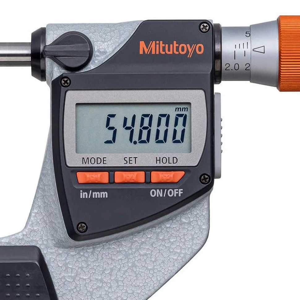 Electronic Outside Micrometer: 2 to 3", IP65