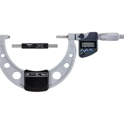 Electronic Outside Micrometer: 101.60 mm to 5", Solid Carbide Face, IP65