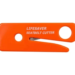 EMT Tools: Tool Type: Seat Belt Cutter; Material: Stainless Steel, Plastic