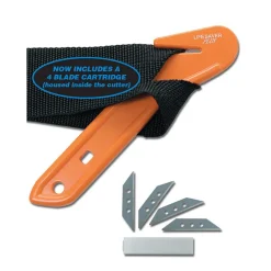EMT Tools: Tool Type: Seat Belt Cutter; Material: Stainless Steel, Plastic