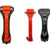 EMT Tools: Tool Type: Window Punch, Emergency Hammer; Tool Function: Glass Window Breaker, Seat Belt Cutter; Material: Stainless Steel, Plastic