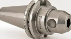 End Mill Holder: CAT40 Taper, Taper Shank, 1/2" Hole Dia