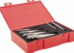 End Mill Set: 4 Flute, Square End