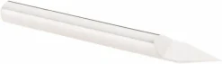 Engraving Cutter: 30 °, 0.007" Dia, 0.007" Tip Dia, Conical Point, Solid Carbide