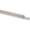 Engraving Cutter: 3/16" Dia, 0.188" Tip Dia, Square Point, Solid Carbide