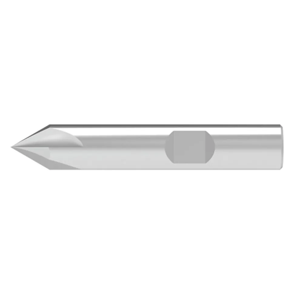 Engraving Cutters: Cutter Diameter (Decimal Inch): 0.4000; Cutter Diameter (mm): 10.00; Point Shape: Pointed