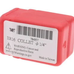 ER Collet: ER16, 1/4" Collet Size
