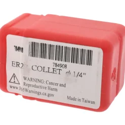 ER Collet: ER20, 1/4" Collet Size
