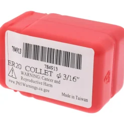 ER Collet: ER20, 3/16" Collet Size