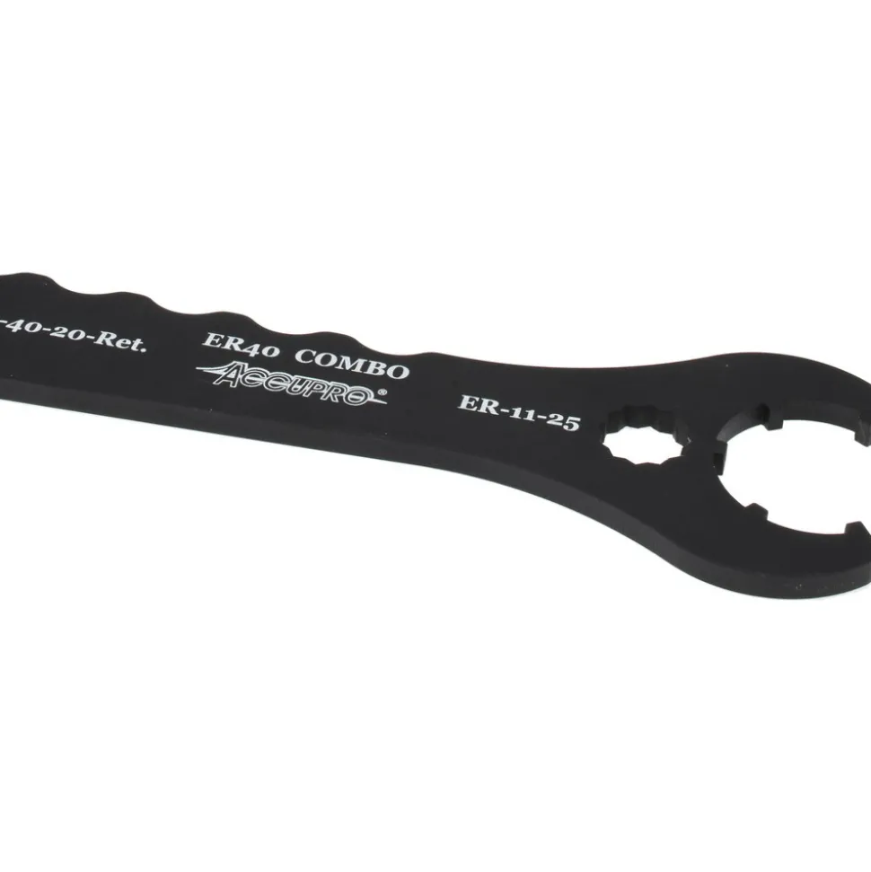 ER11, ER20, ER25 & ER40 Collet Chuck Wrench: Spanner, Use with Collet Chucks, Pull Studs & Retention Knobs
