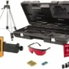 800' (Exterior) Measuring Range, 1/8" at 50' Accuracy, Self-Leveling Rotary Laser