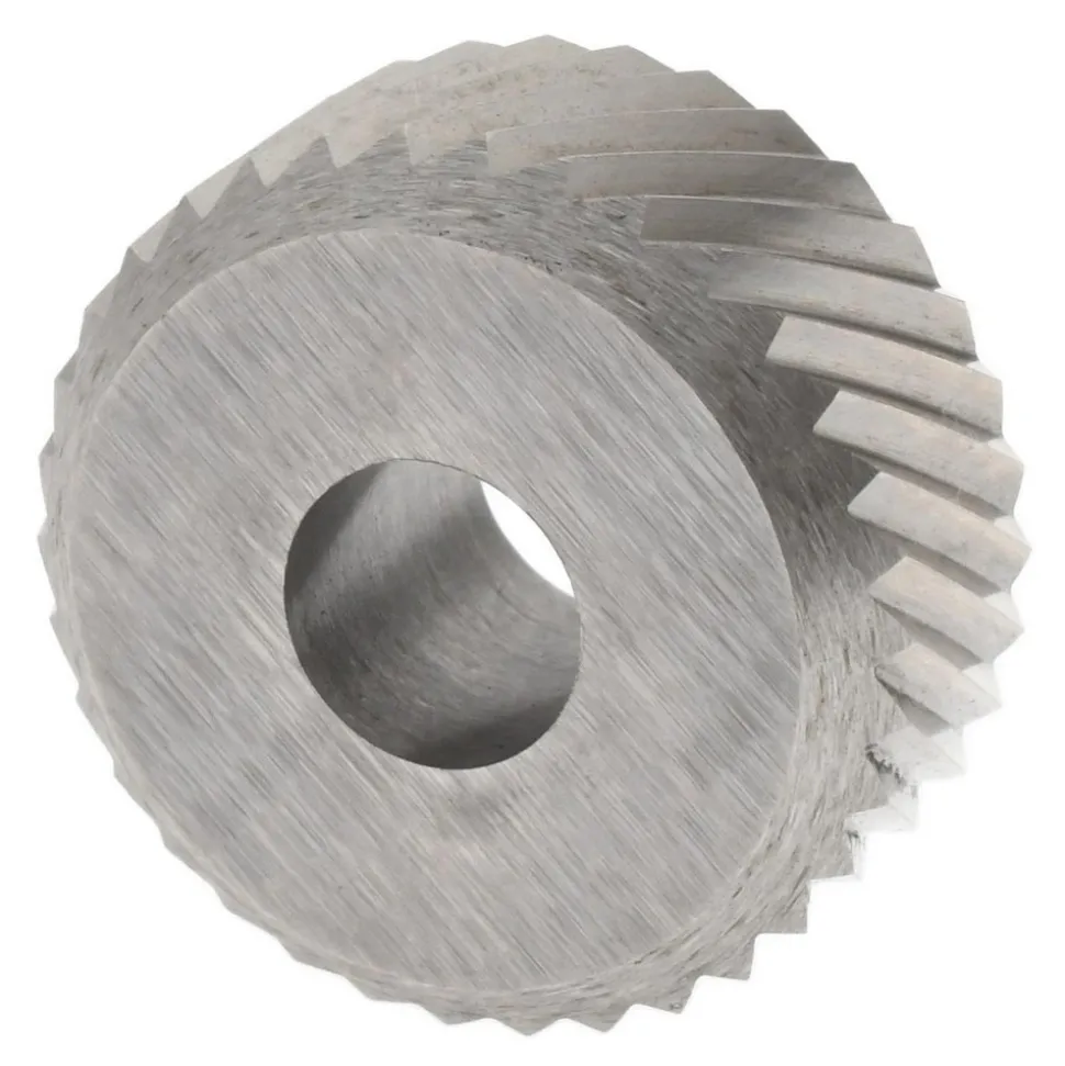 3/8" Face Width, 3/4" Dia, High Speed Steel Knurl Wheel Set