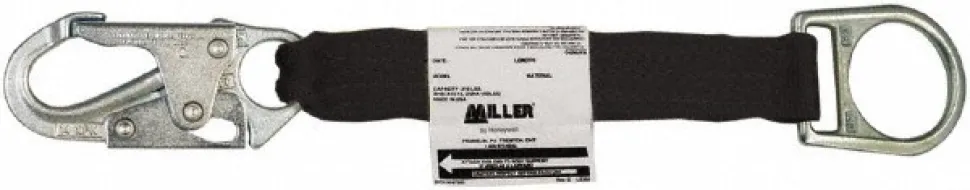 Fall Protection D-Ring Extension: Use with Miller Harnesses & Lanyards & Self-Retracting Lifelines