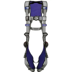 Fall Protection Harnesses: 420 Lb, Vest Style, Size Large, For General Purpose, Back