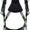 Fall Protection Harnesses: 400 Lb, Construction Style, Size Universal