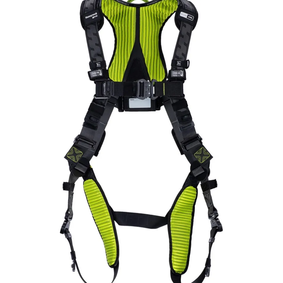 Fall Protection Harnesses: 420.000 Lb, Lightweight Style, Size 2X-Large & 3X-Large, Polyester, Back D-Ring