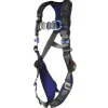 Fall Protection Harnesses: 420 Lb, Vest Style, Size X-Large, For Climbing, Back & Front