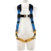 Fall Protection Harnesses: 400 Lb, Single D-Ring Style, Size Medium & Large, For General Industry, Back