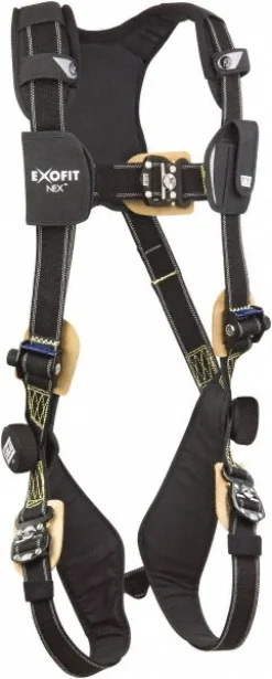 Fall Protection Harnesses: 420 Lb, Arc Flash Style, Size Large
