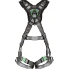 Fall Protection Harnesses: 400 Lb, Vest Style, Size X-Large, Polyester, Back