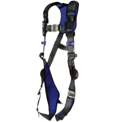 Fall Protection Harnesses: 420 Lb, Vest Style, Size Large, For General Purpose, Back