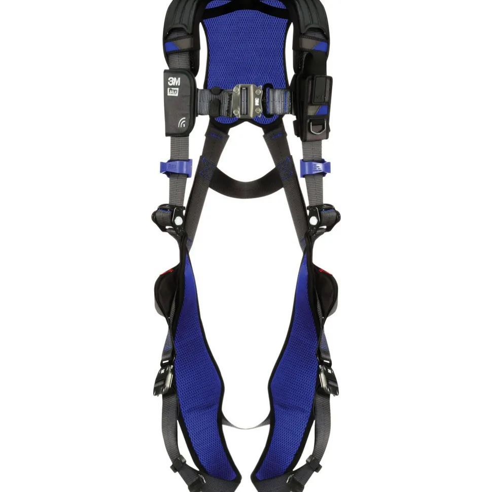 Fall Protection Harnesses: 420 Lb, Vest Style, Size Medium, For General Purpose, Polyester, Back