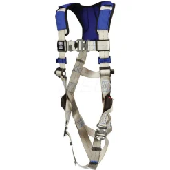 Fall Protection Harnesses: 420 Lb, Vest Style, Size Medium, For General Purpose, Back