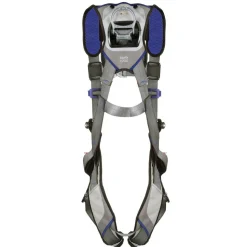 Fall Protection Harnesses: 420 Lb, Vest Style, Size 2X-Large, For General Purpose, Back