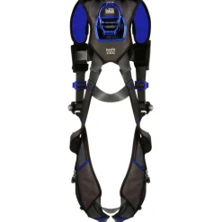 Fall Protection Harnesses: 420 Lb, Vest Style, Size X-Large, For General Purpose, Polyester, Back