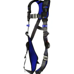 Fall Protection Harnesses: 420 Lb, Vest Style, Size X-Large, For General Purpose, Polyester, Back