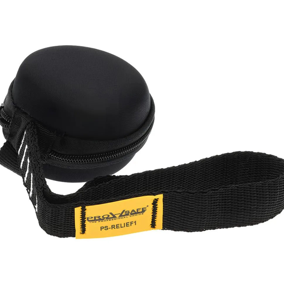 Fall Protection Relief Strap: Black, Use with Full-Body Harnesses