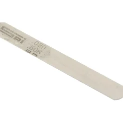 Feeler Gage: 0.02" Thick, 0.5" Wide, 12" Long