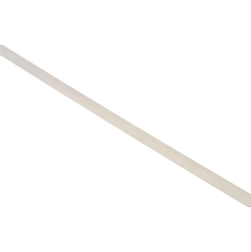 Feeler Gage: 0.02" Thick, 0.5" Wide, 12" Long