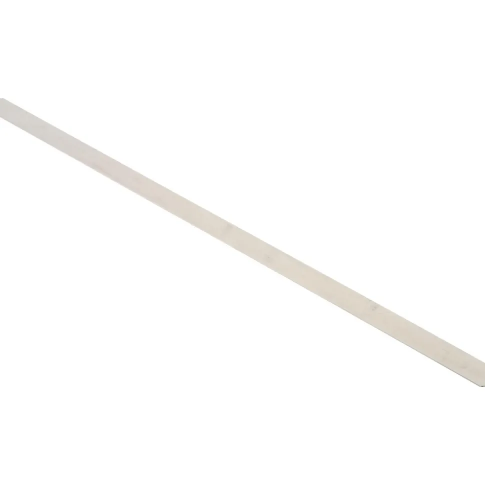 Feeler Gage: 0.03" Thick, 0.5" Wide, 12" Long