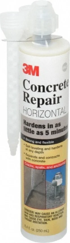 Filler & Repair Caulk: 8.4 oz Cartridge, Gray, Urethane