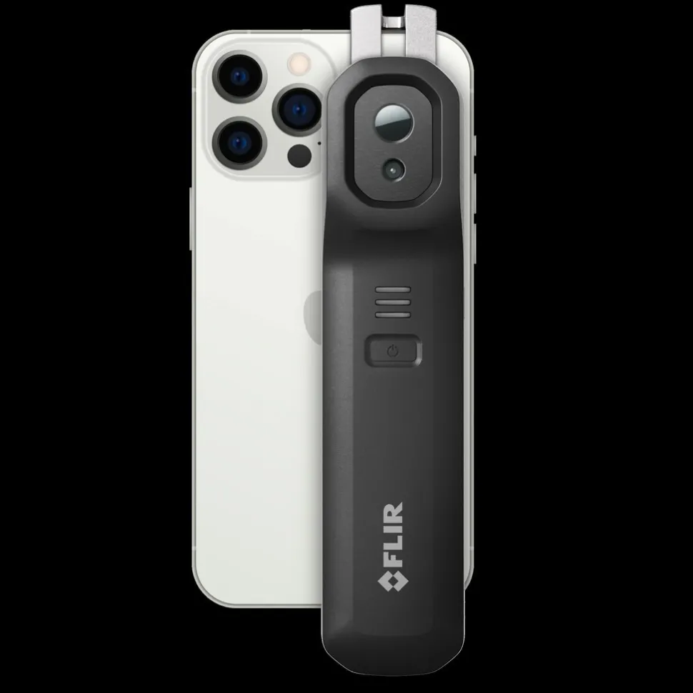 FLIR ONE® Edge Pro connects wirelessly to your smart device, allowing you to inspect around obstacles and measure targets from a safe distance
