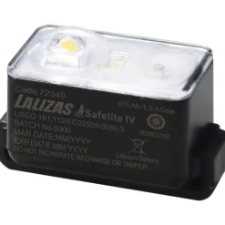 Flotation Device Accessories: Type: Lifejacket Light; For Use With: Any type of Lifejacket; Additional Information: Lifejacket Led Flashing Light "Safelite Iv", On-Off, Water Activated, Solas/Med, Uscg Approved