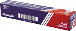 Foil Wrap: 18" OAW, 500' OAL, Silver
