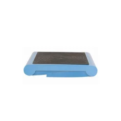 Folding Step Stool: 11" OAH, Plastic