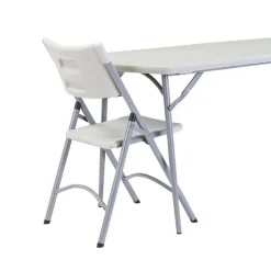 Folding Table: 30" OAW, Gray