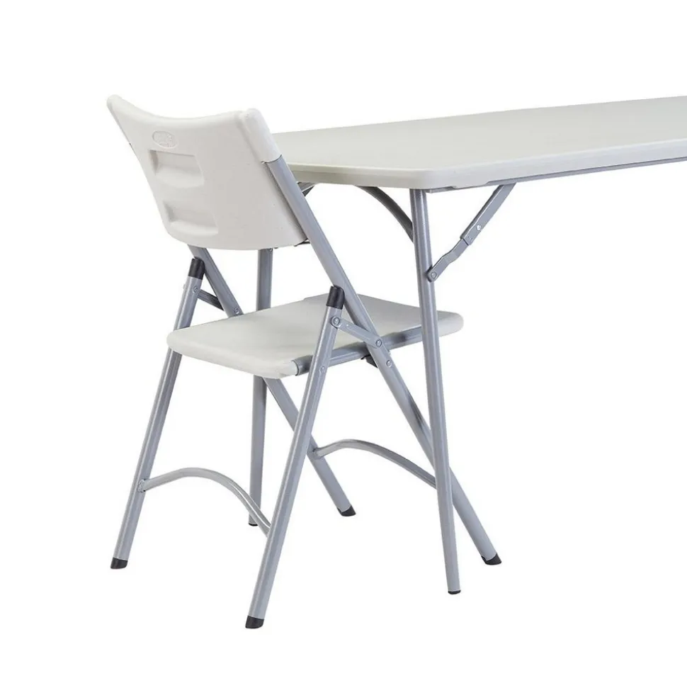 Folding Table: 30" OAW, Gray