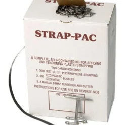 3,000 Foot Long x 1/2 Inch Wide x 0.015 Inch Thick, Economy Polyproylene Strapping Kit