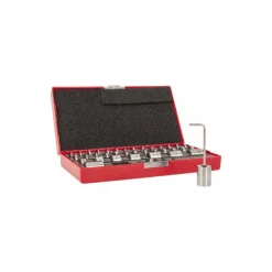 Gage Block Set: 0.05 to 1'' Range, 36 Pc