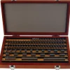 Gage Block Set: 0.05 to 4'' Range, 81 Pc, AS-1 Grade, Steel