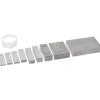 Gage Block Set: 0.0625 to 2'' Range, 9 Pc, AS-1 Grade, Steel