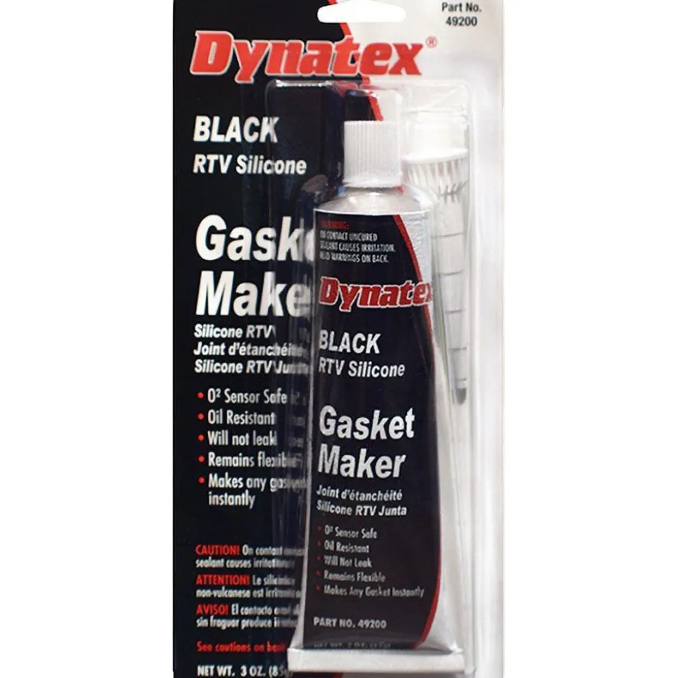 Gasket Sealants: Chemical Type: RTV Silicone; Container Size: 85 g; Container Type: Tube