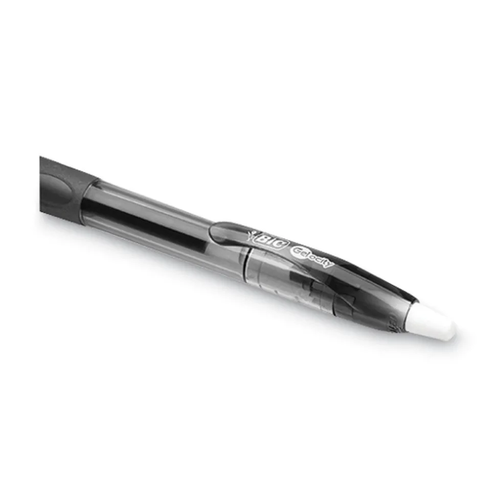 Gel Roller Ball Pen: 0.7 mm Tip, Black Ink