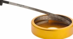 0.001" Graduation, 2 to 12" Measurement, Spring Steel Dia Tape Measure