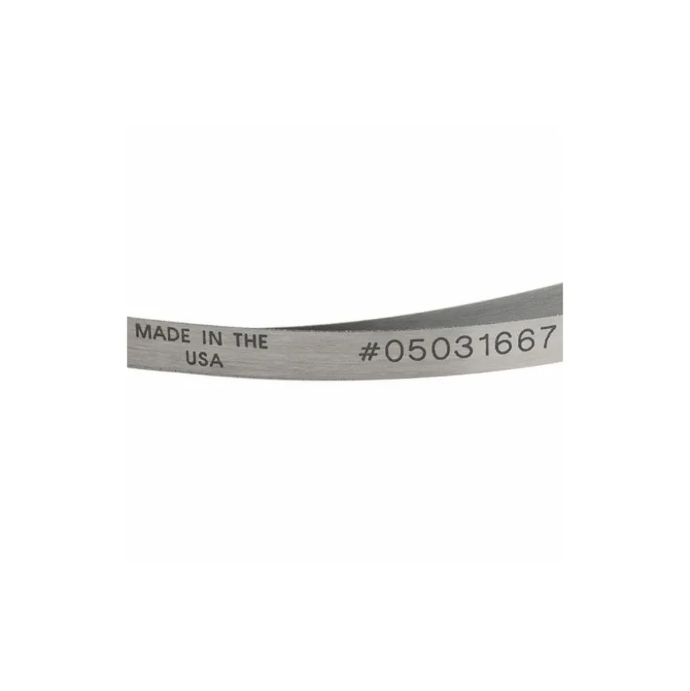 0.001" Graduation, 2 to 12" Measurement, Spring Steel Dia Tape Measure